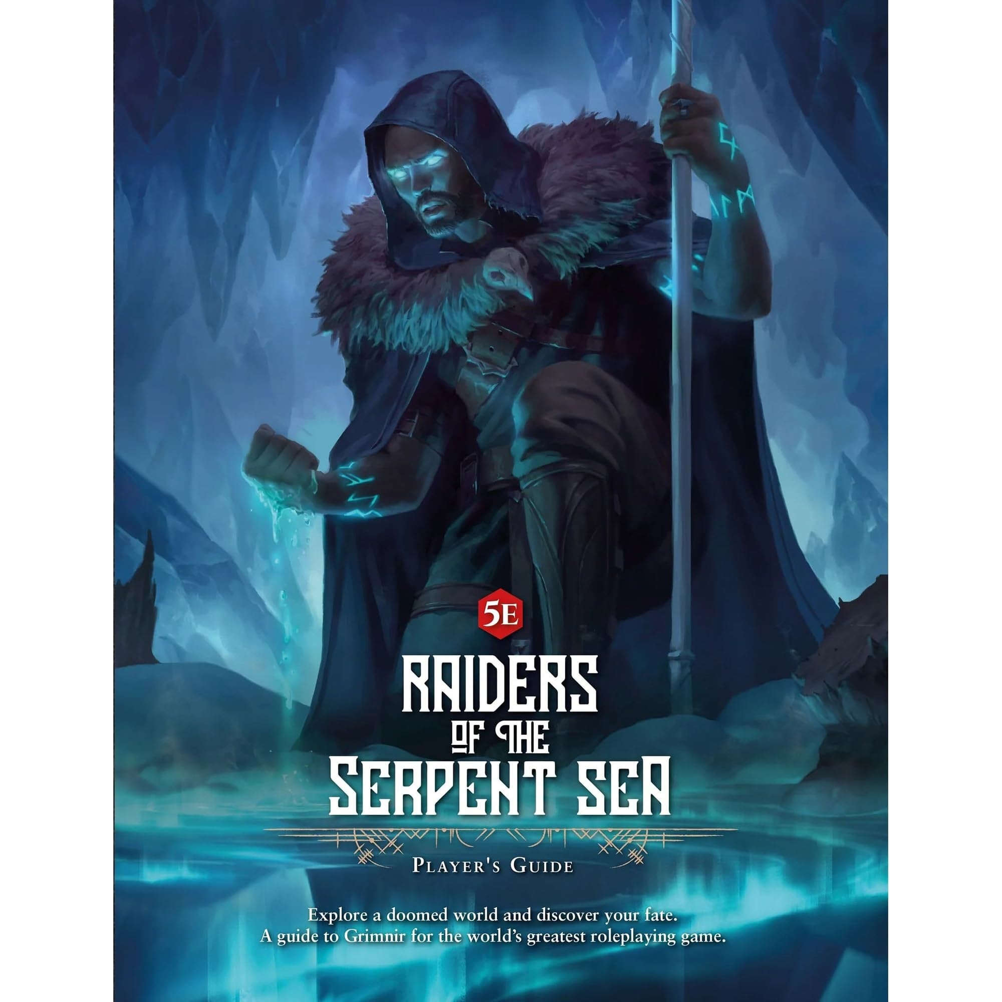 Modiphius Entertainment: Raiders of The Serpent Sea: Players Guide (5E) - Supplement Softcover RPG Book, Roleplaying Game, 75 Pages Full Color