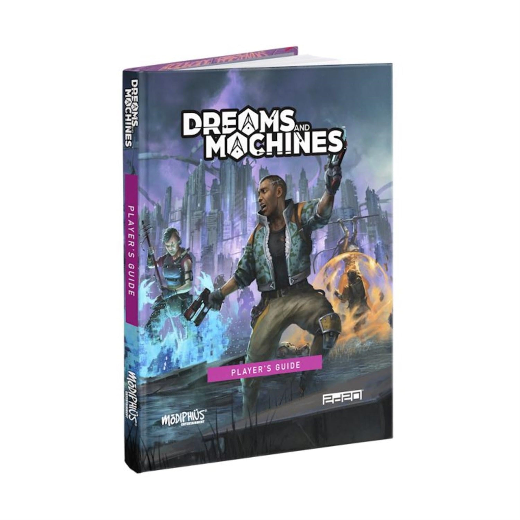 Modiphius Entertainment: Dreams and Machines: Players Guide - Hardcover RPG Book, Requires Gamemasters Guide for Play