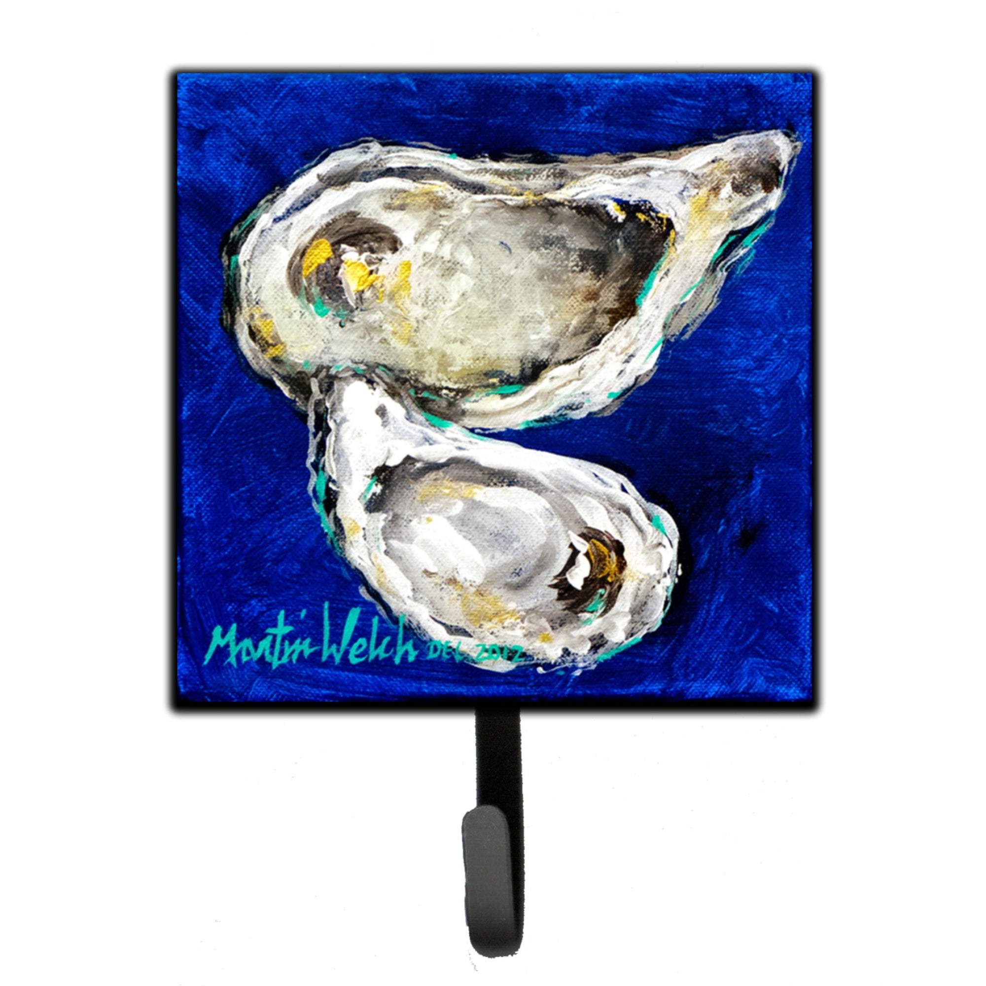 Caroline'S Treasures Mw1002Sh4 Oyster Ate Dat Leash Or Key Holder, Small, Multicolor