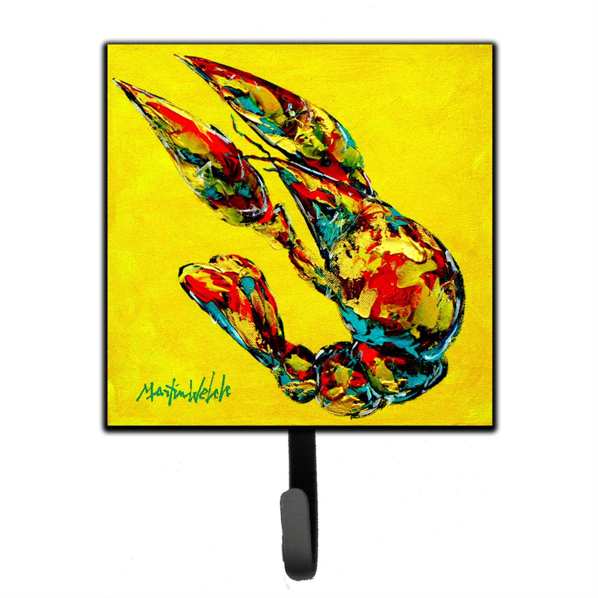 Caroline'S Treasures Mw1035Sh4 Crawfish Lemon Juice Leash Or Key Holder, Small, Multicolor