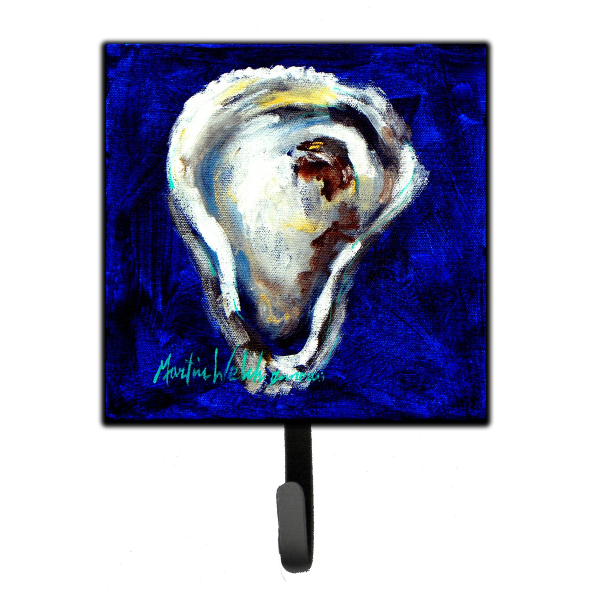 Caroline'S Treasures Mw1047Sh4 Oyster One Shell Leash Or Key Holder, Small, Multicolor