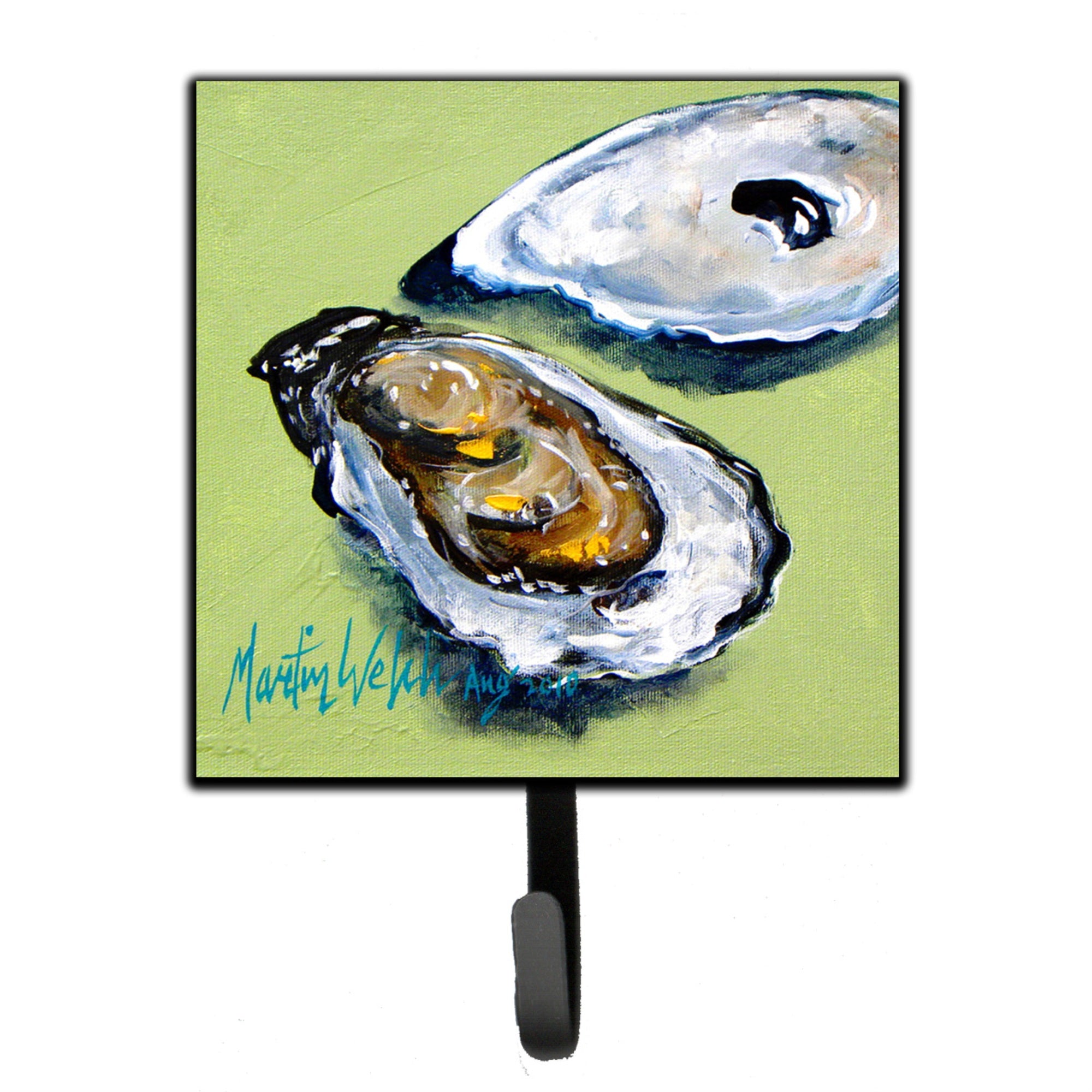 Caroline'S Treasures Mw1071Sh4 Oyster Two Shells Leash Or Key Holder, Small, Multicolor