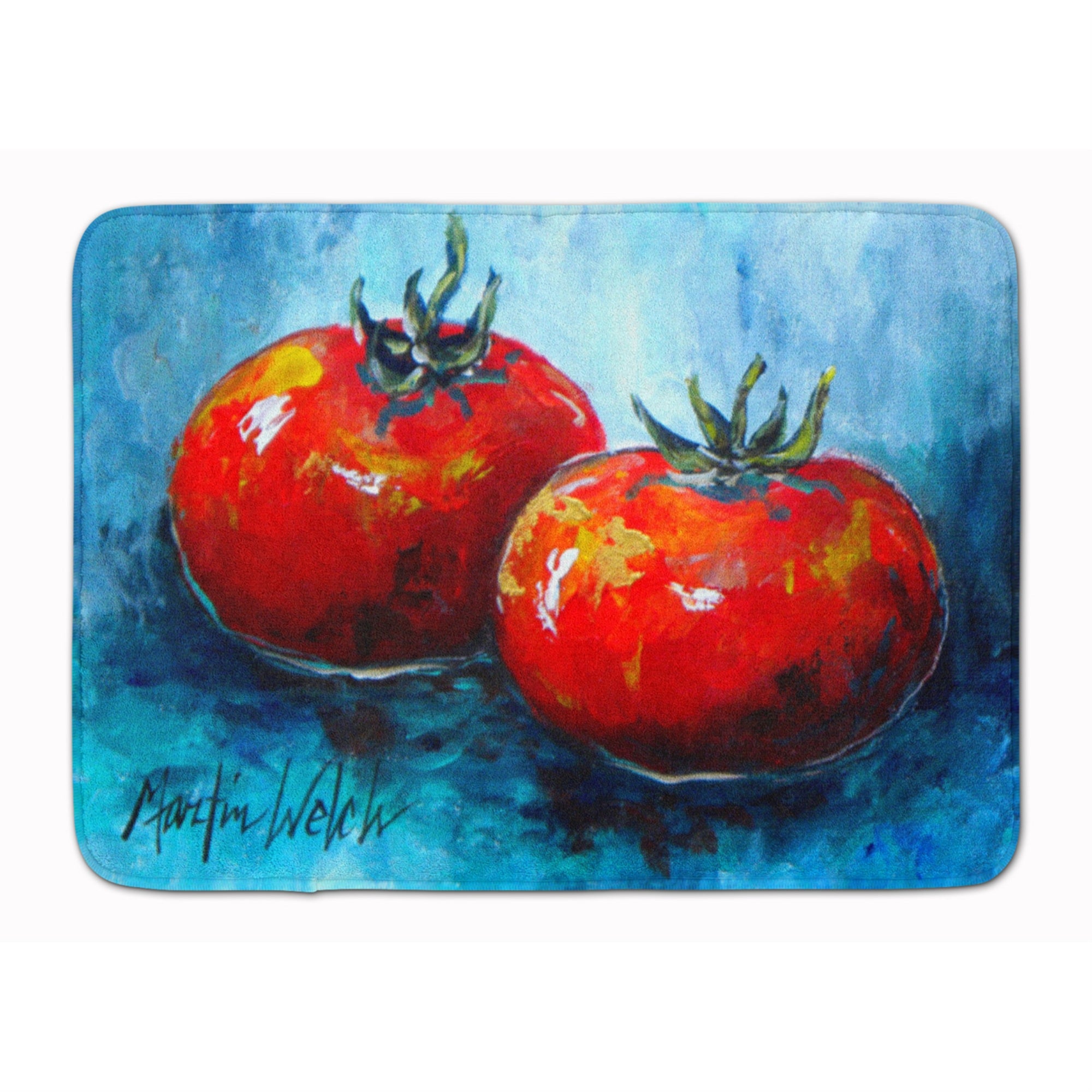Caroline'S Treasures Vegetables - Tomatoes Red Toes Floor Mat, 19 X 27, Multicolor
