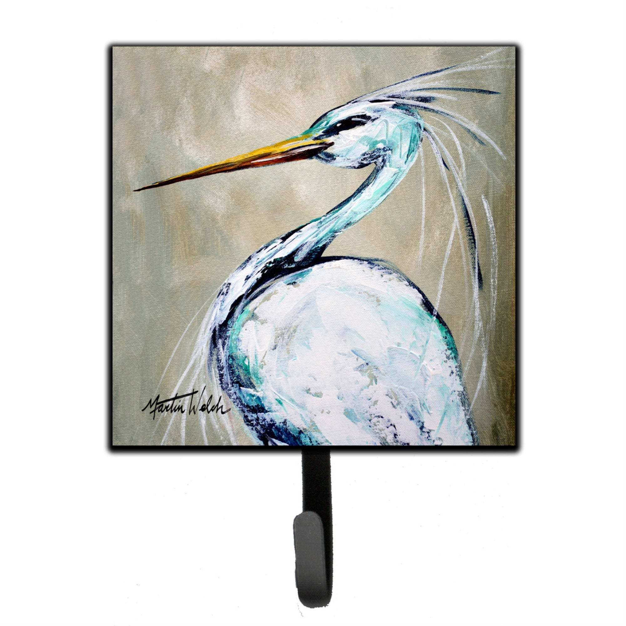 Caroline'S Treasures Mw1132Sh4 Bird-Heron Smitty'S Brother Leash Or Key Holder, Small, Multicolor
