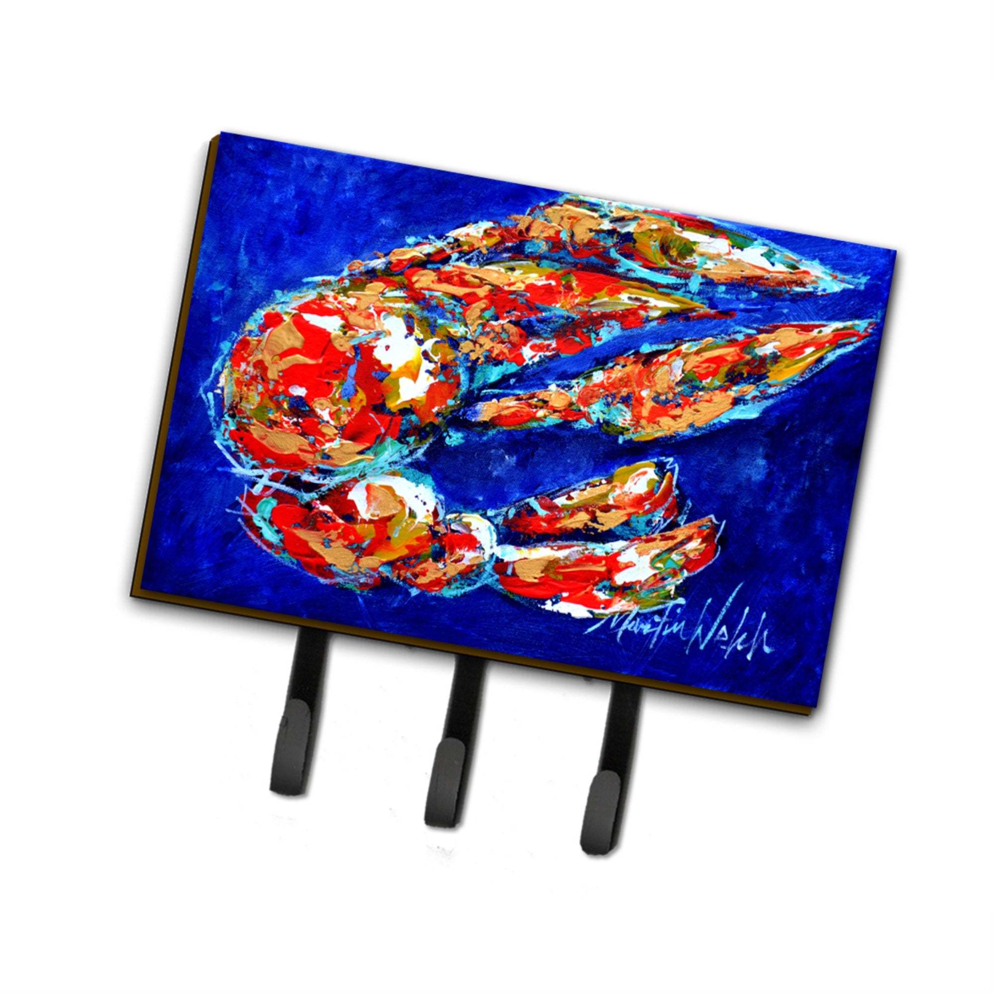 Caroline'S Treasures Mw1155Th68 Craw Momma Crawfish Leash Or Key Holder, Large, Multicolor
