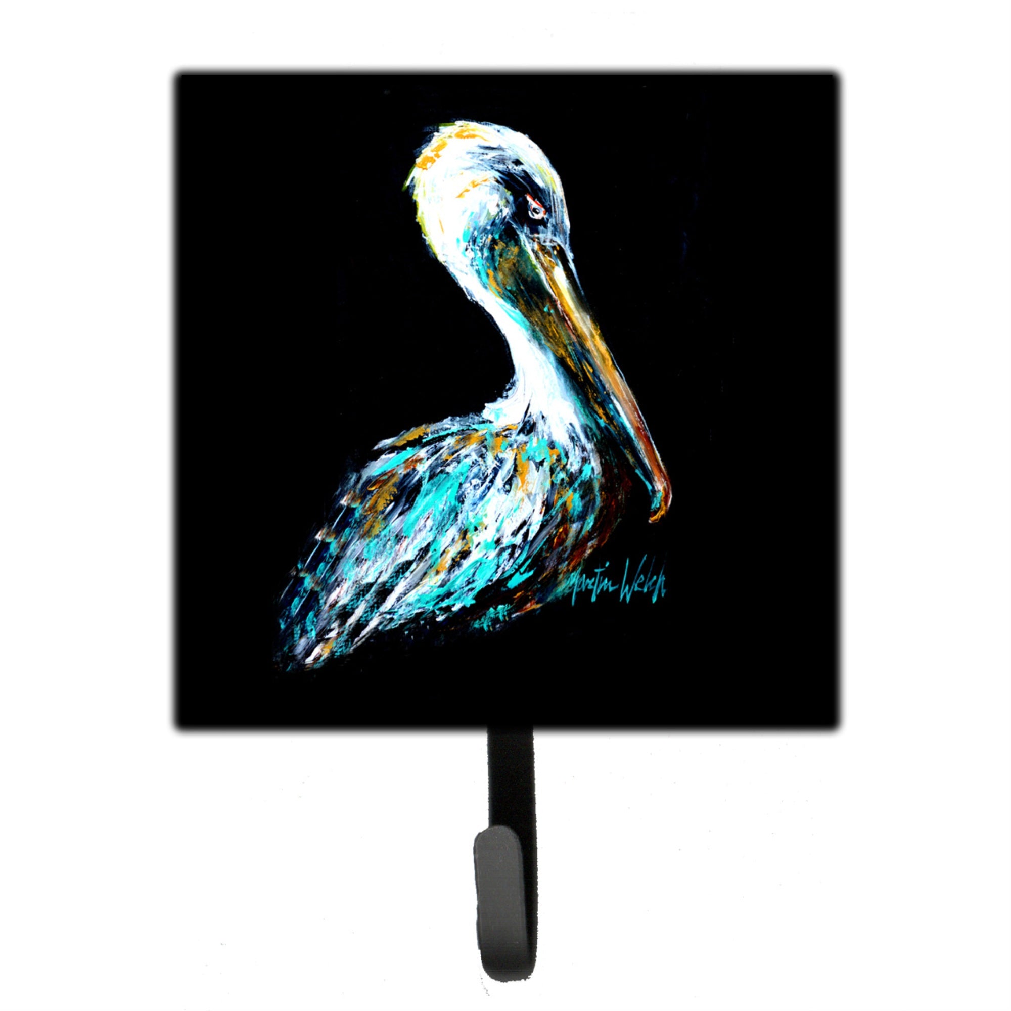 Caroline'S Treasures Dressed In Black Pelican Leash Or Key Holder Mw1164Sh4, Small, Multicolor