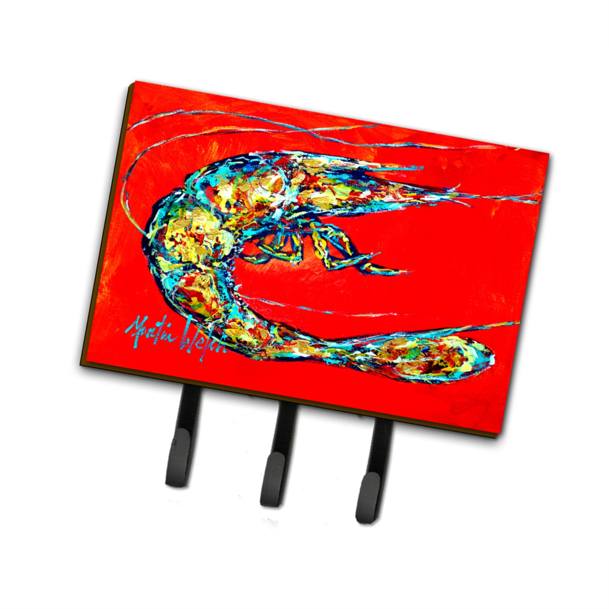 Caroline'S Treasures Shrimp Boil Leash Or Key Holder Mw1207Th68, Triple