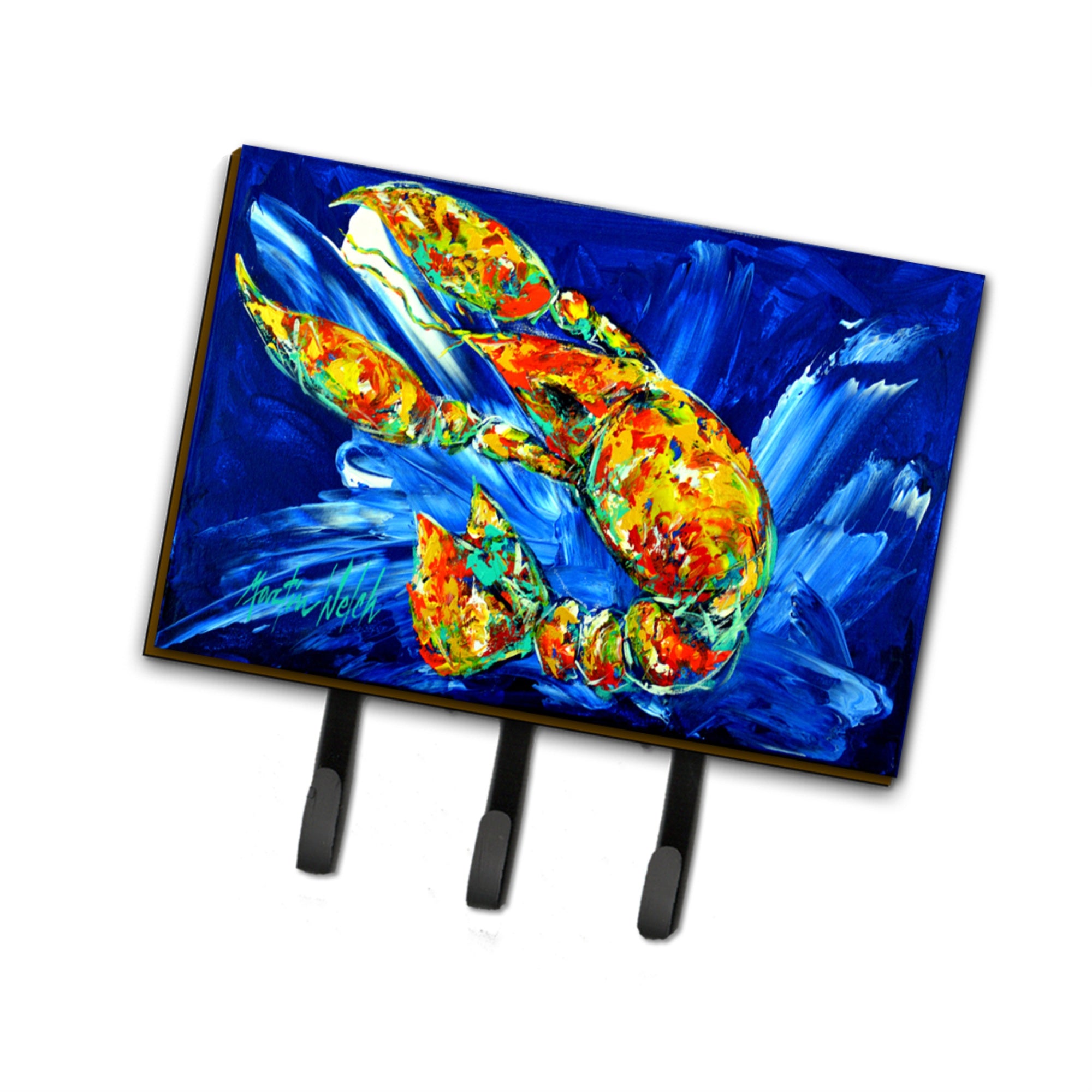 Caroline'S Treasures Not Your Plano Crawfish Leash Or Key Holder Mw1228Th68, Triple