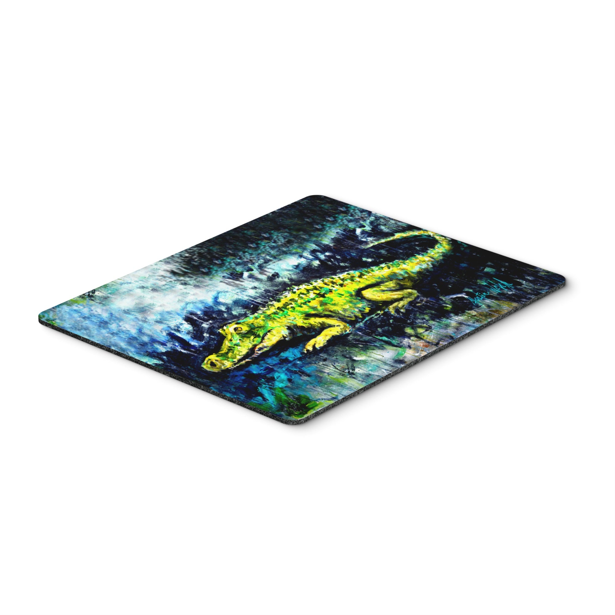Caroline'S Treasures Sneaky Alligator Mouse Pad, Hot Pad Or Trivet, Multicolor (Mw1233Mp)