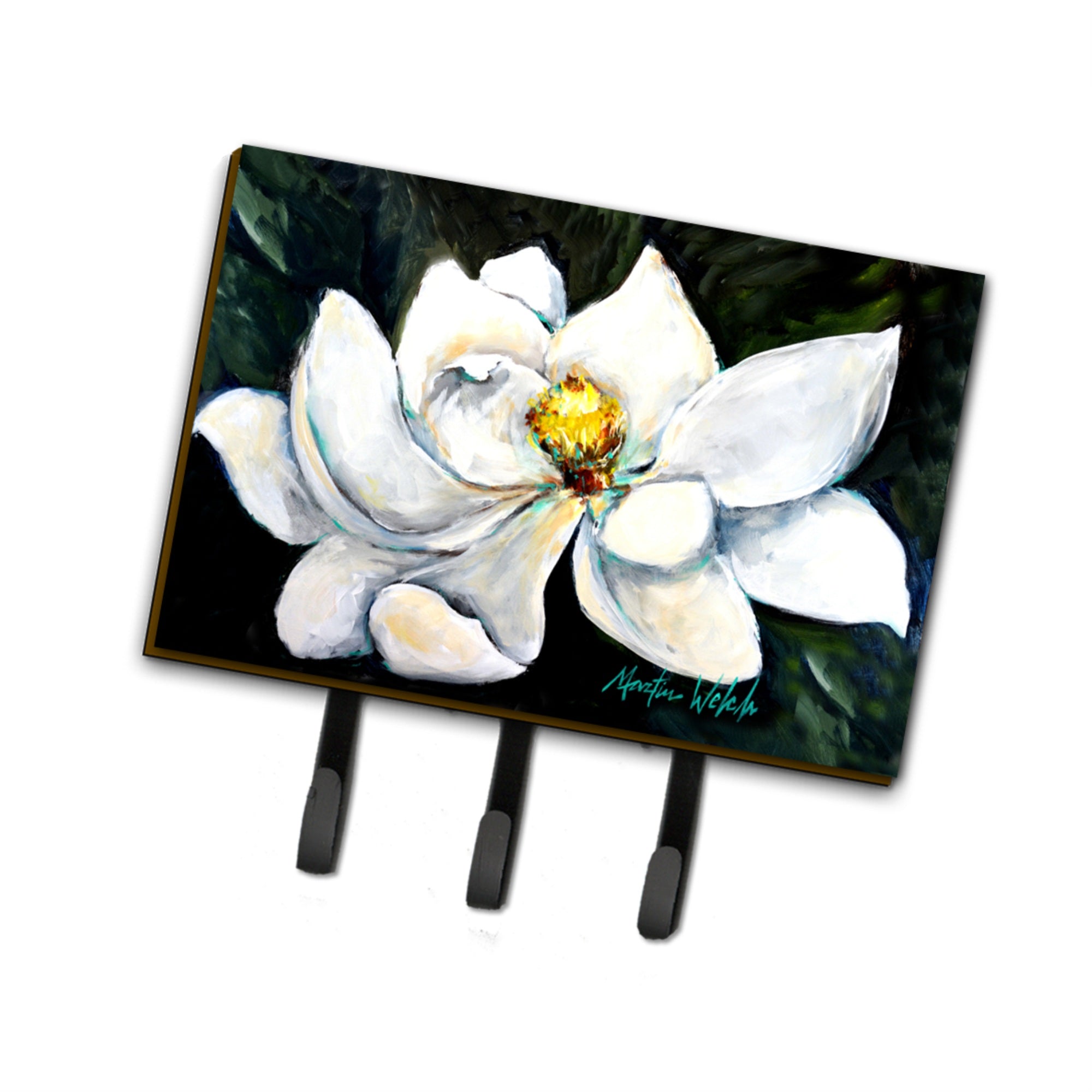 Caroline'S Treasures Sweet Magnolia Leash Or Key Holder Mw1234Th68, Triple