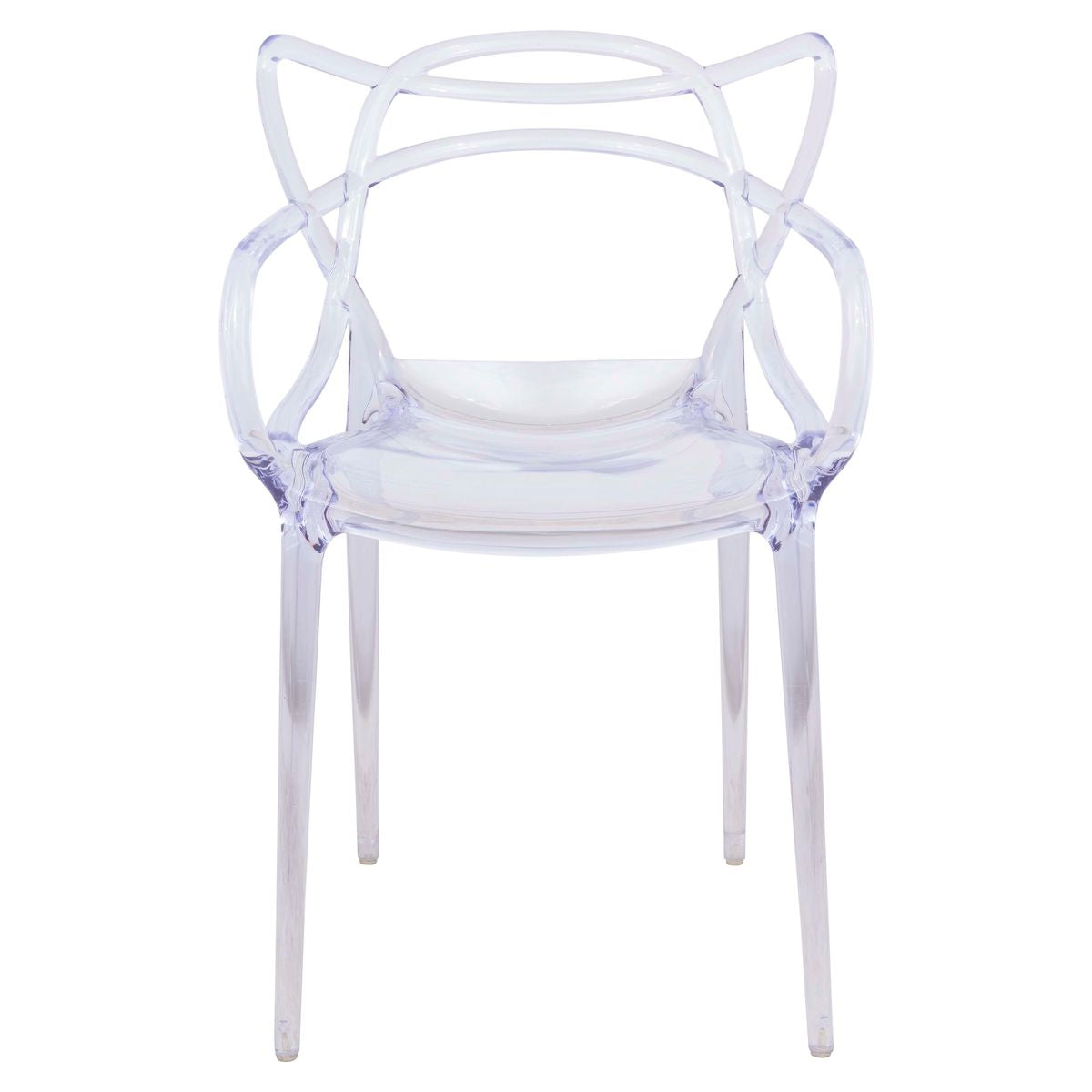 Leisuremod Milan Modern Wire Design Chair