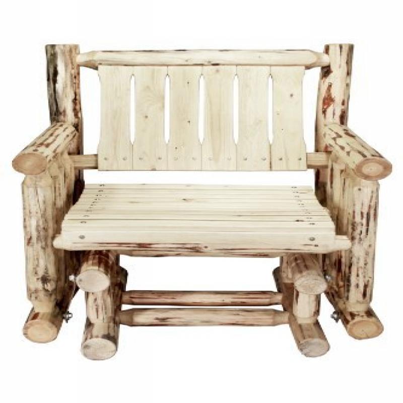 Montana Collection Single Seat Glider, Ready To Finish