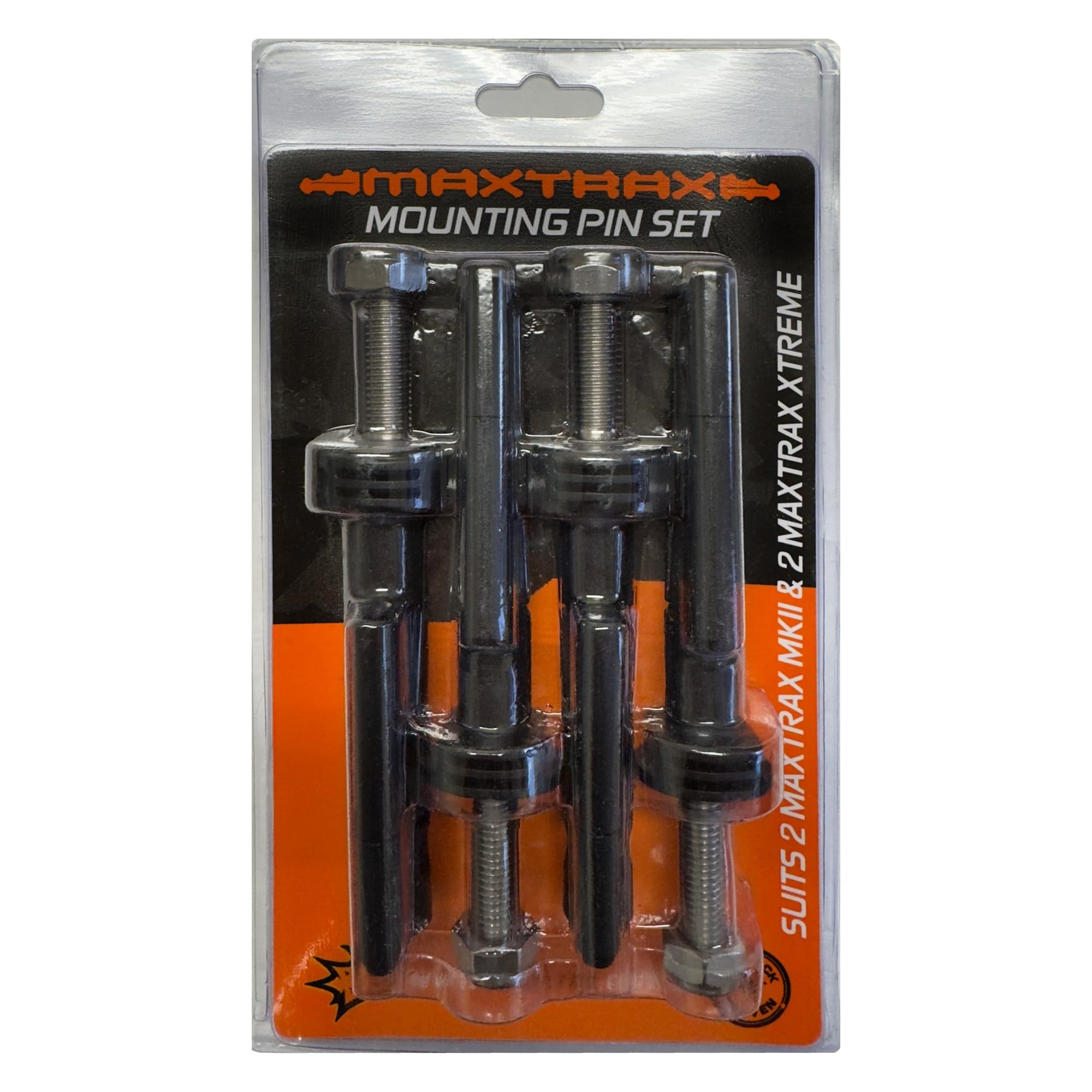 MAXTRAX Mounting Pin Set (40mm Combo for 1 Set of MAXTRAX Xtreme and 1 Set of MKII)