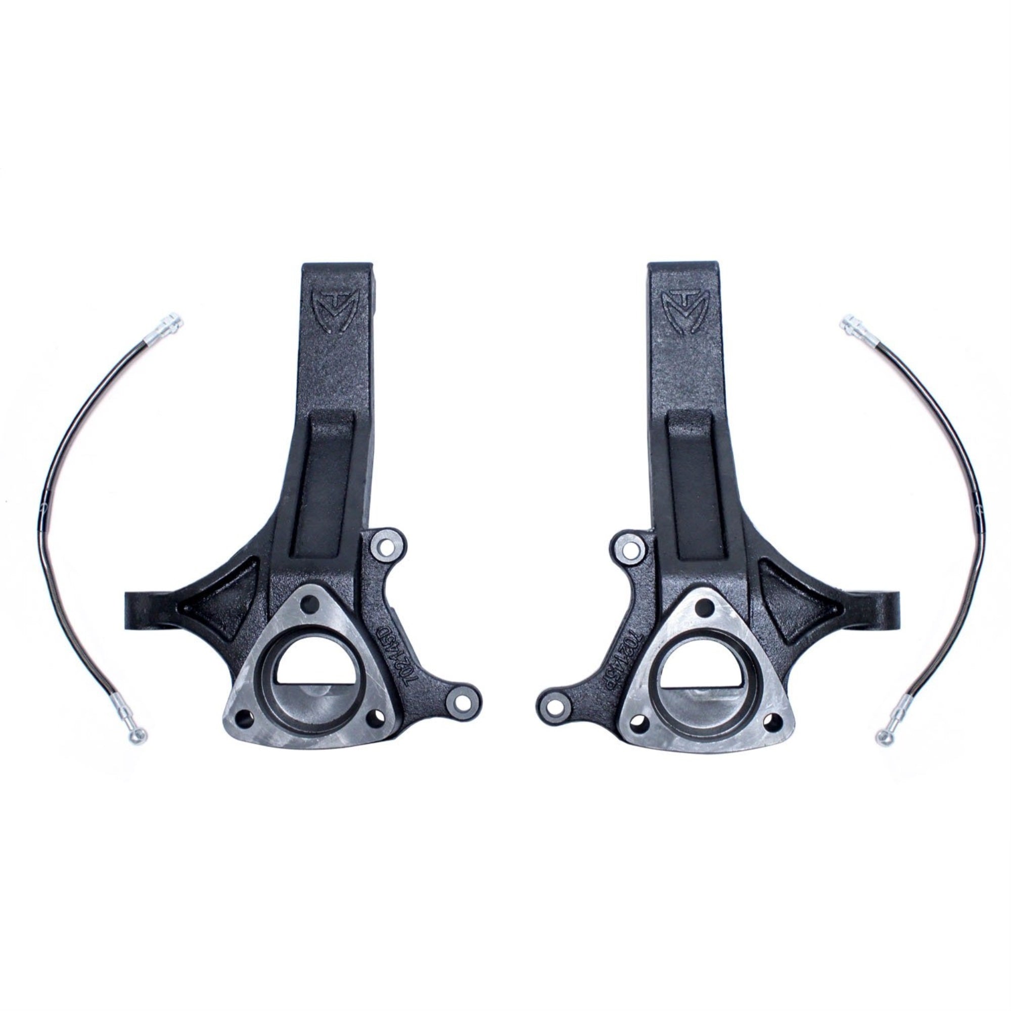 Maxtrac Suspension 702145 Lift Spindles W/Extended Break Lines (2Wd) Dot Aprv