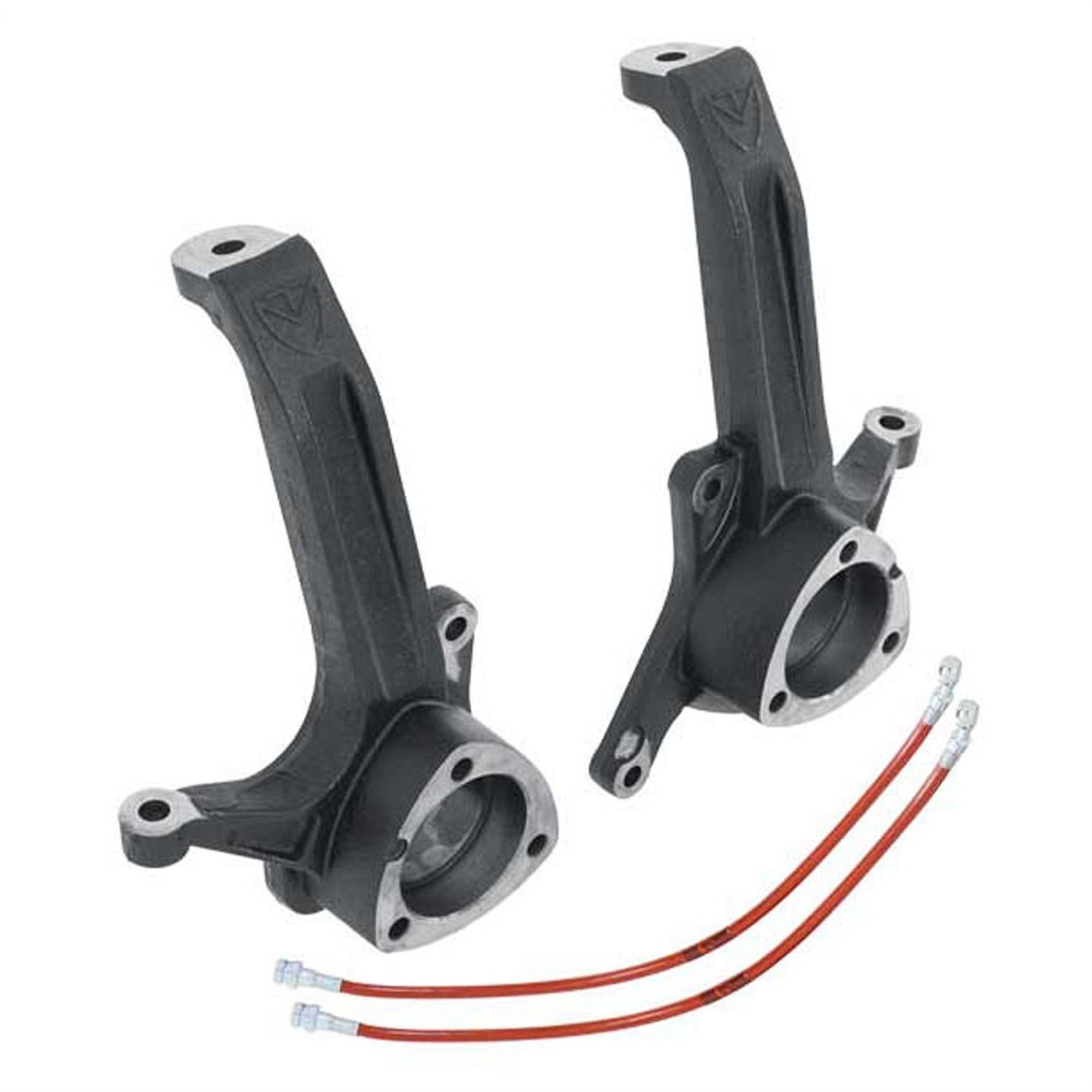 Maxtrac Suspension 702235 2Wd Lift Spindles W/ Extended Brake Lines Dot Aprov.