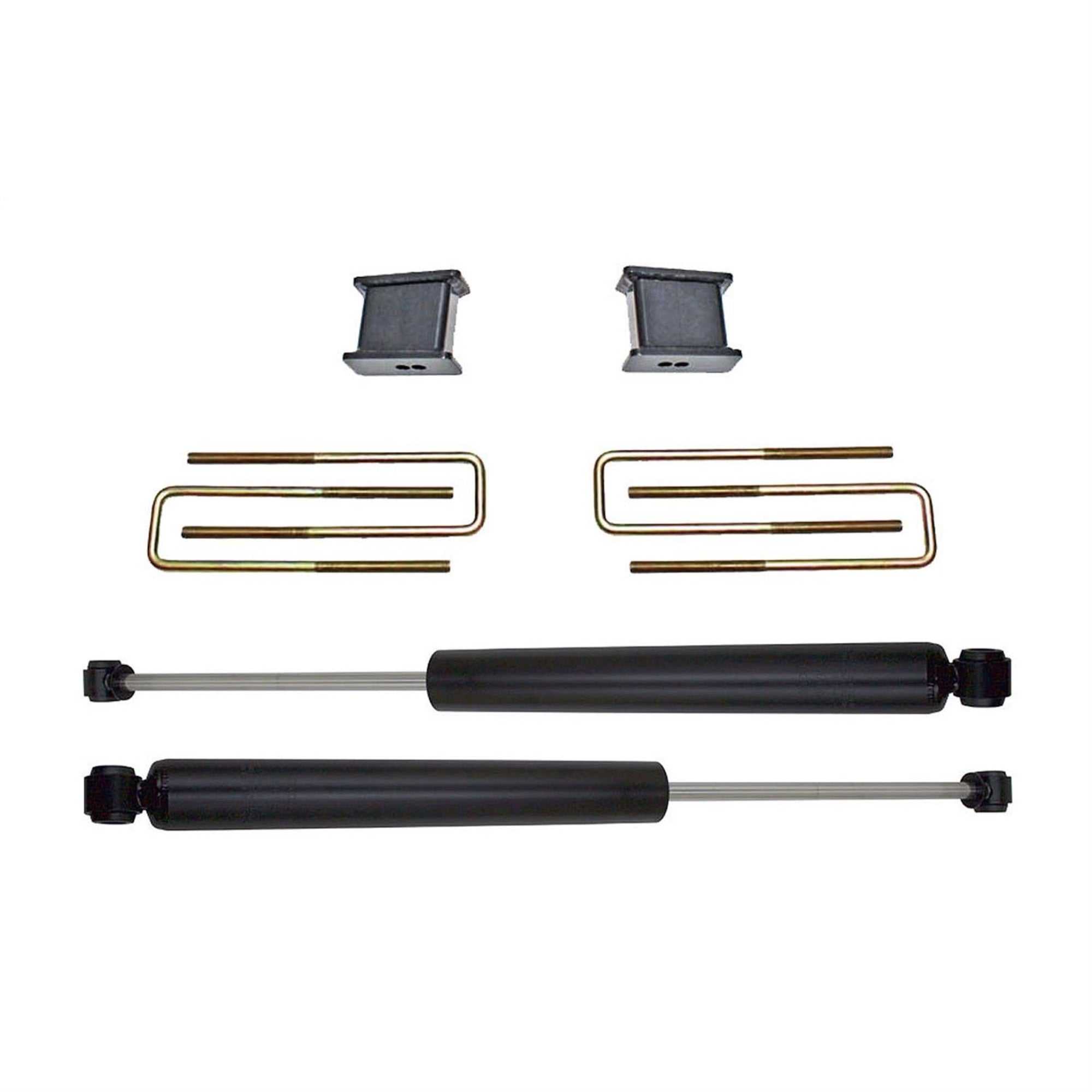 Maxtrac Suspension 902140 Leaf And Helper Spring Axle U-Bolt And Component (4In Rear Lift Blocks, U-Bolts, & Rear Maxtrac Shocks 2900Ll)