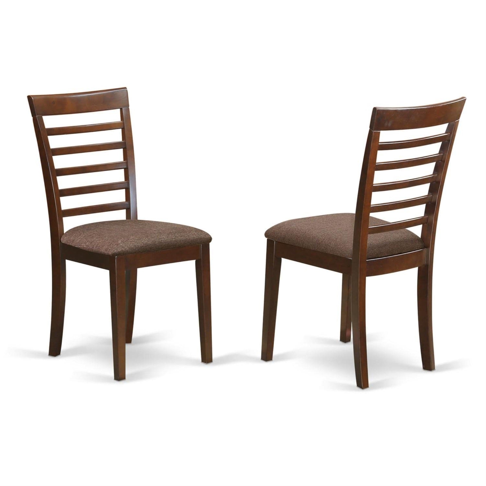 Casafoyer Mzml3-Mah-C Monza 3 Piece Room Furniture Set Contains A Rectangle Kitchen Table With Dropleaf And 2 Linen Fabric Upholstered Dining Chairs, 36X54 Inch