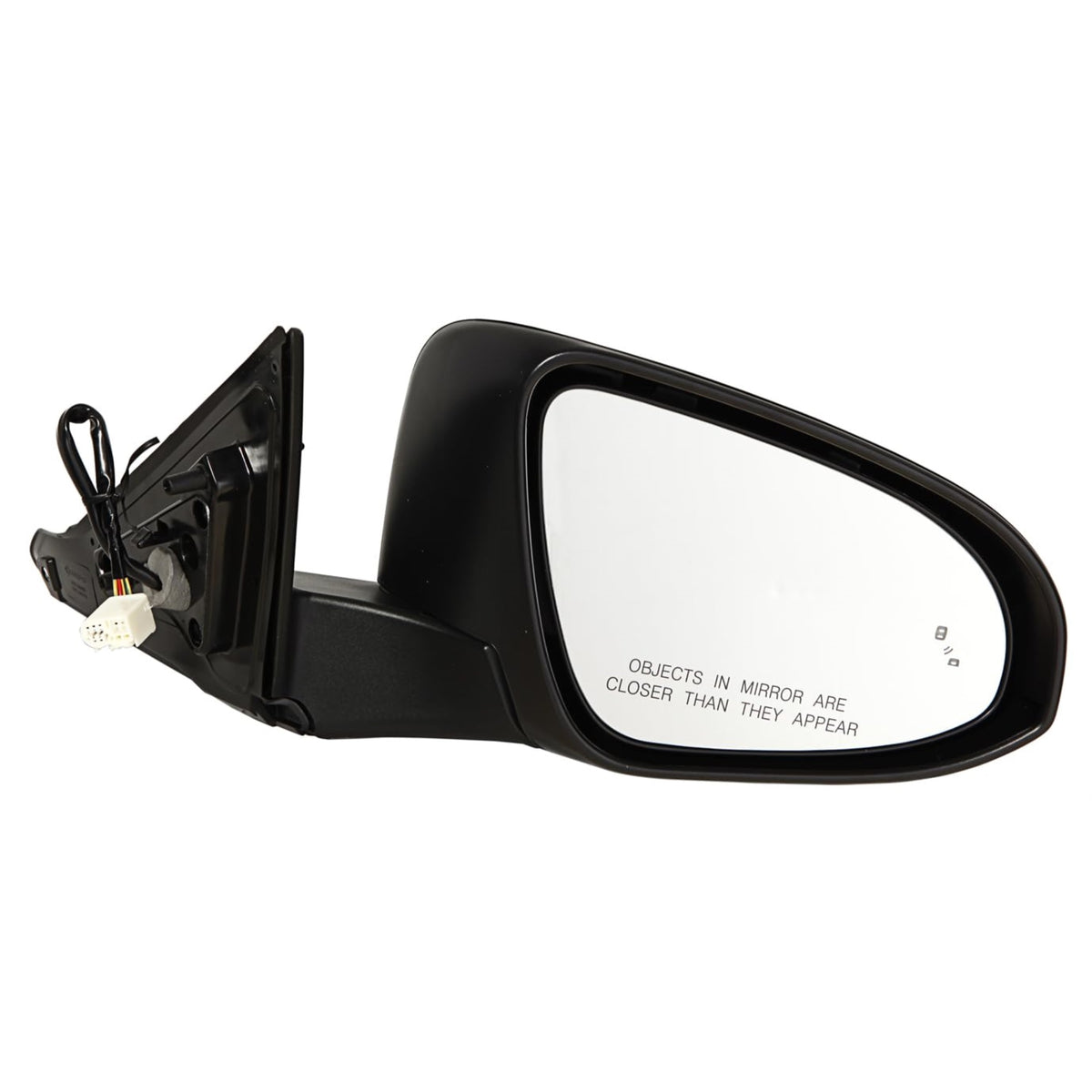 Ack For Toyota Camry/Hybrid 16-17 Manual-Fold Power Heated With Blind Sport Detection Mirror Passenger Side | Dot Certified 87901-06051+87915-06060-C0 | To1321375