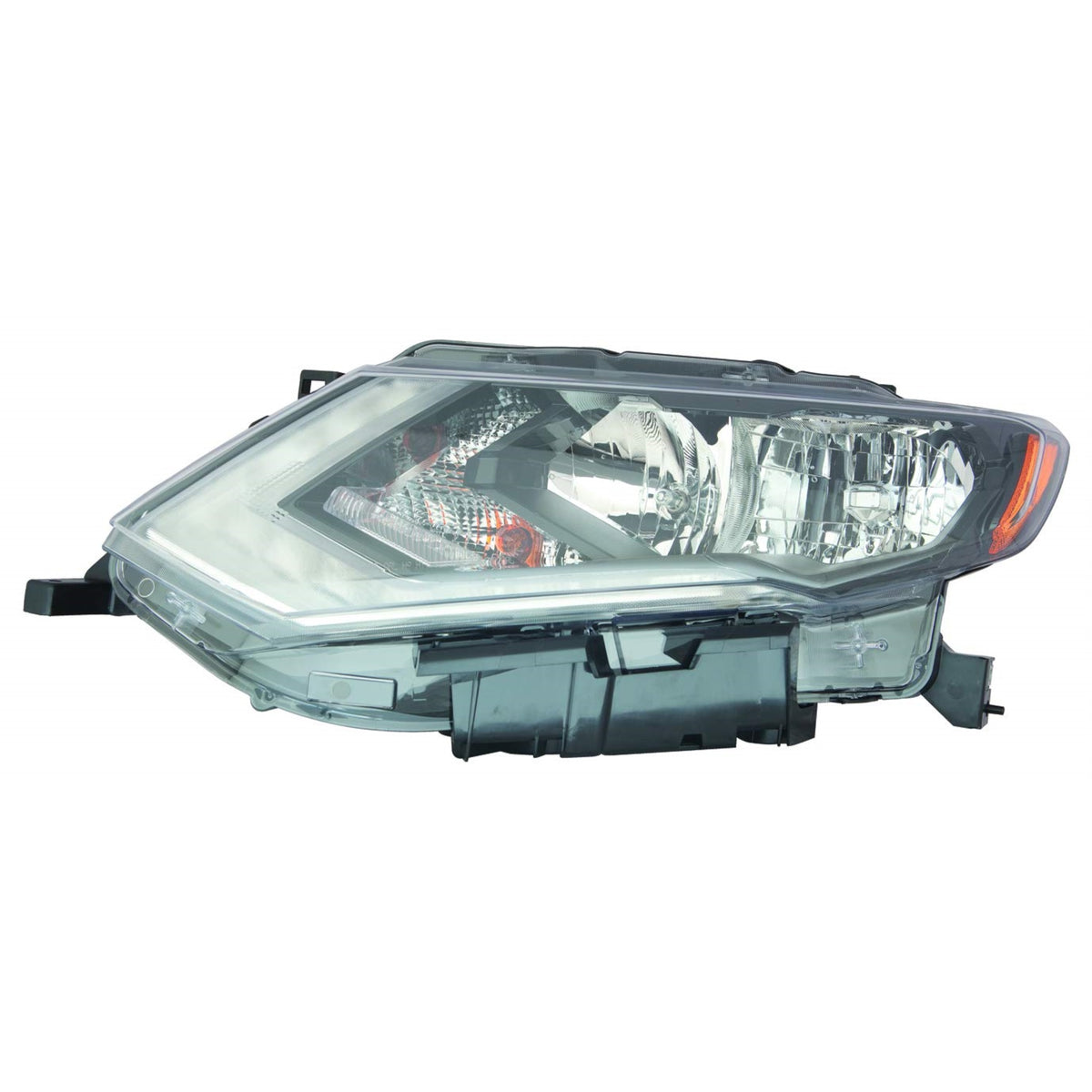 Headlight For 2017-2018 Nissan Rogue Driver Side Assembly Halogen Capa Depo Ni2502254C