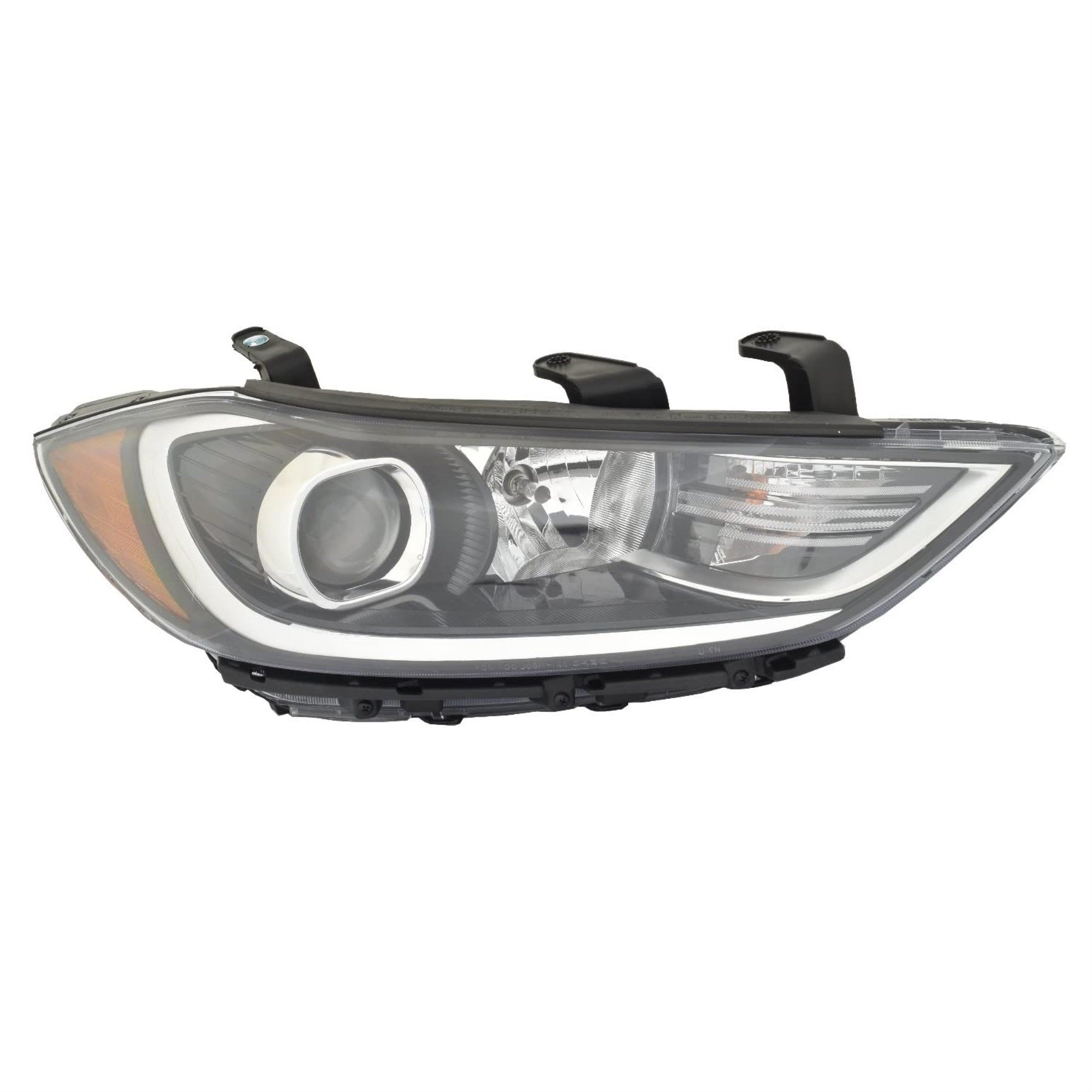 Depo Ack For Hyundai Elantra Sedan 17-18 Headlight Halogen Without Day Time Running Light Se Us/Kr Built Passenger Side Redesign | Dot Certified 92102-F2040 | Hy2503203