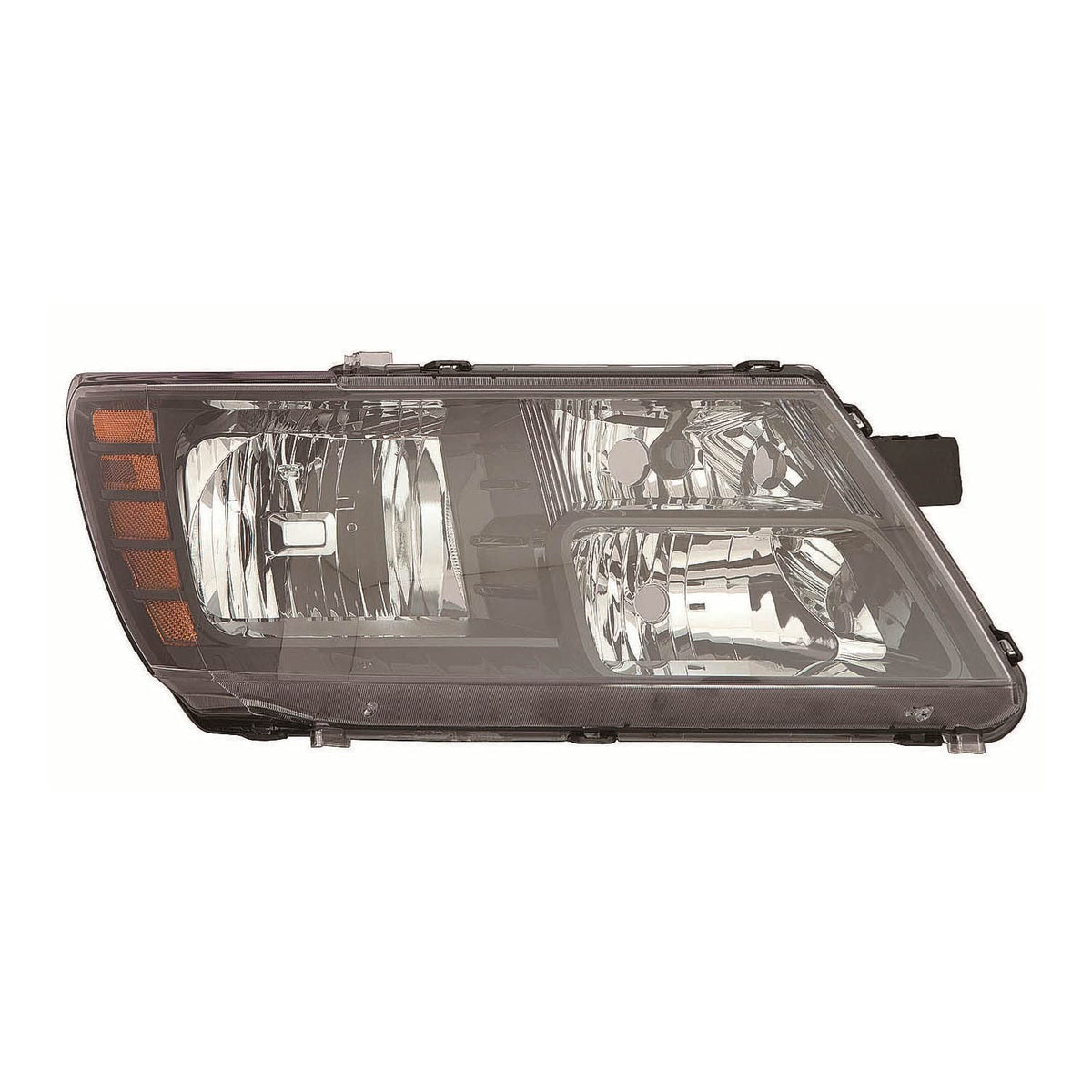 Capa Dg Jurny 1420 Headlight Assy Halogen Quad Code Lme W/Blk Trim Rh