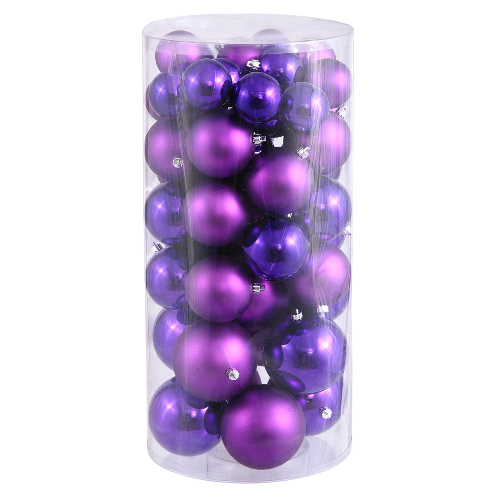 Vickerman 2.4″-3″-4″ Purple Balls Shiny/Matte 50/B - N112406A
