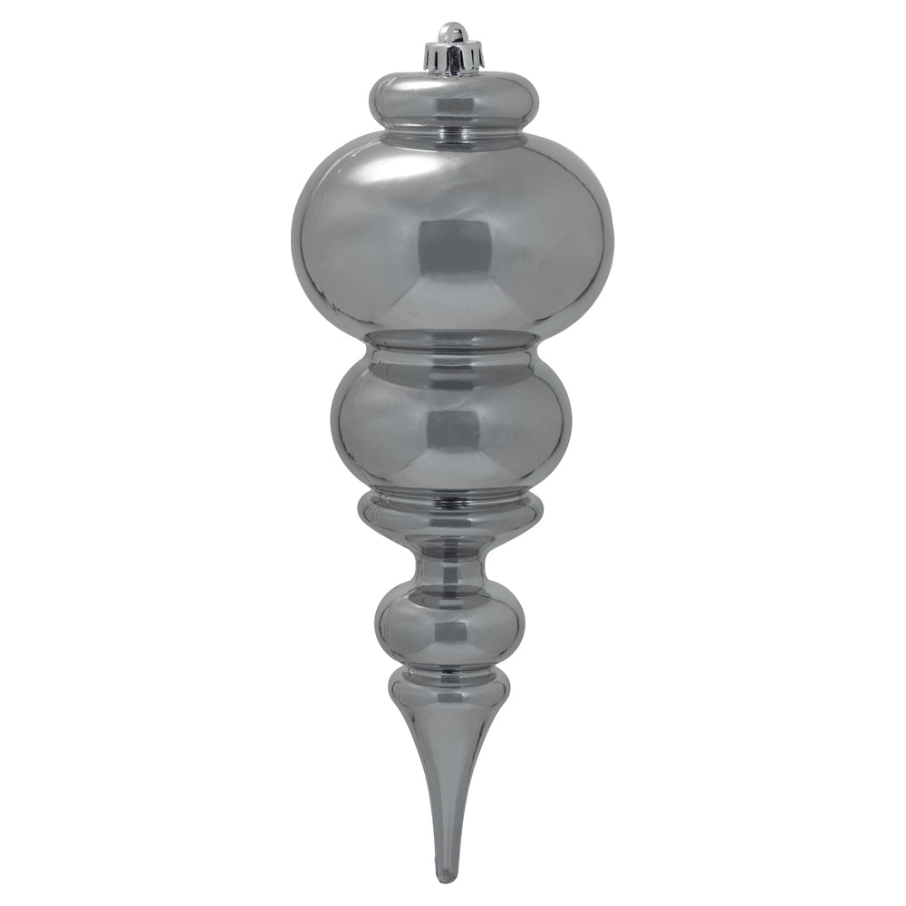 Vickerman 14” Limestone Shiny Finial UV Drilled - N150625DSV