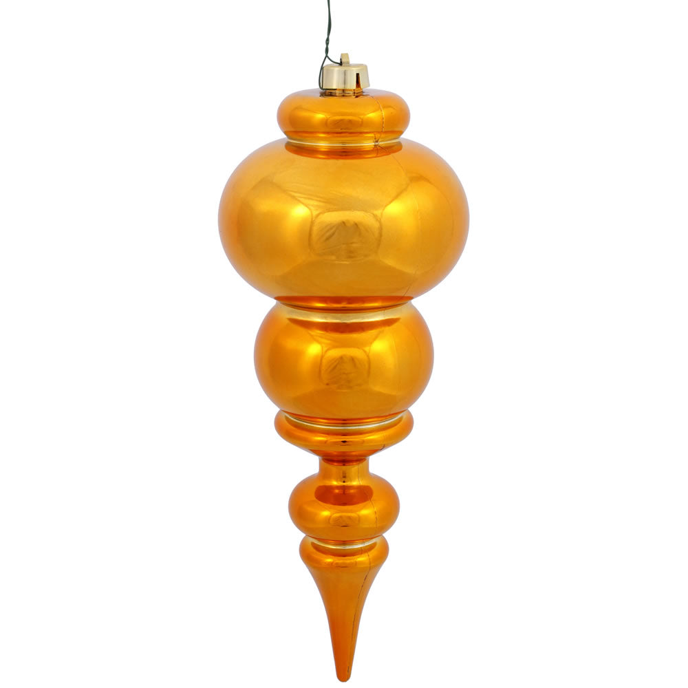 Vickerman 14″ Antique Gold Shiny Finial UV Drilled - N150630DSV