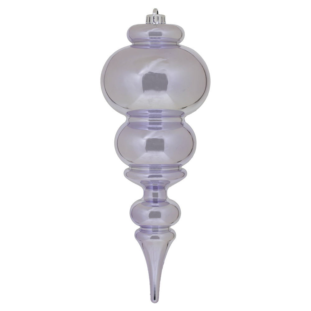 Vickerman 14” Lilac Shiny Finial UV Drilled - N150634DSV