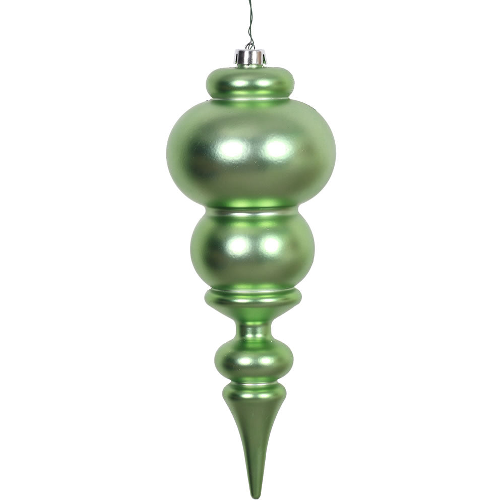 Vickerman 14″ Celadon Matte Finial UV Drilled - N150654DMV