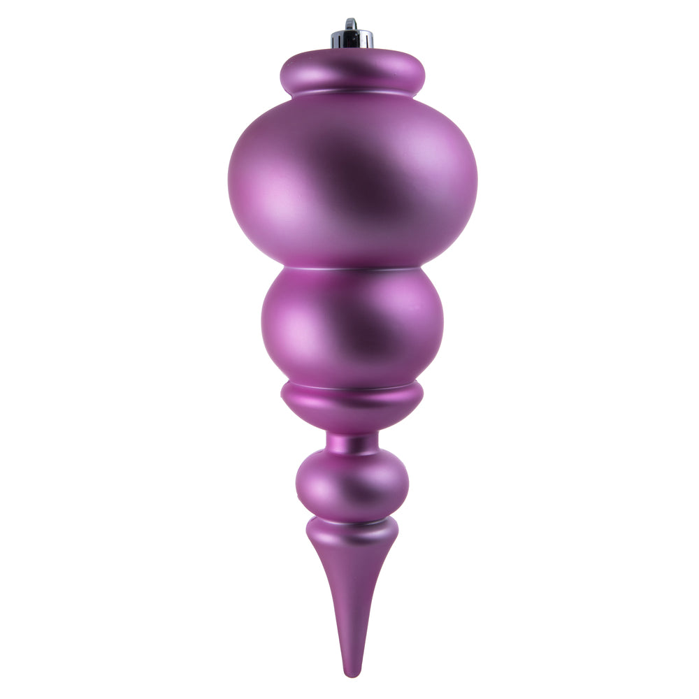 Vickerman 14” Orchid Matte Finial UV Drilled - N150669DMV