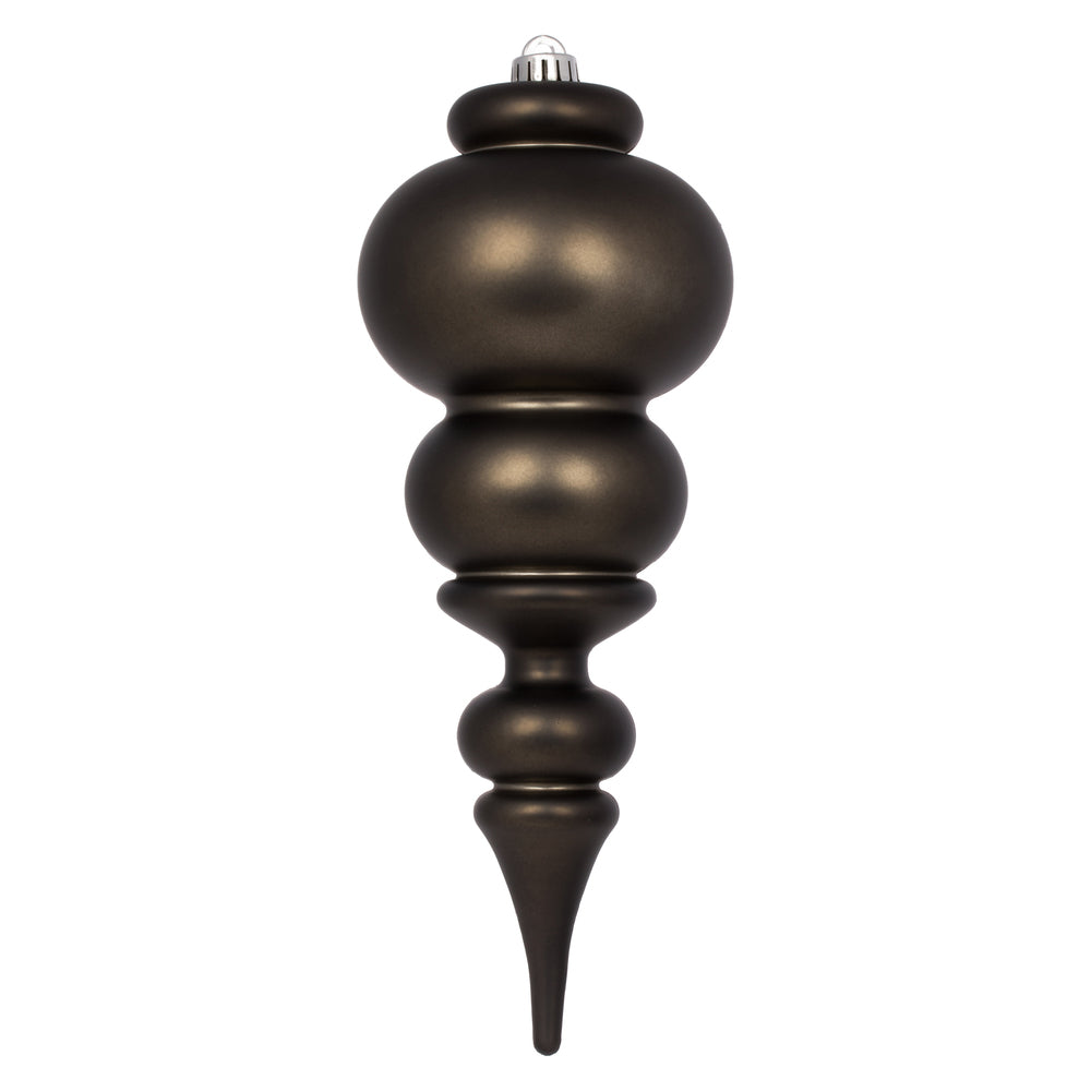 Vickerman 14” Gunmetal Matte Finial UV Drilled - N150684DMV