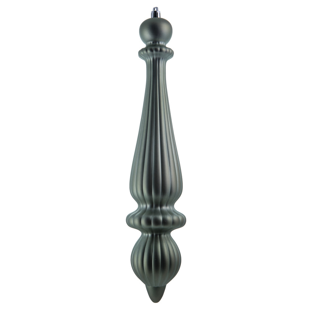 Vickerman 14” Wrought Iron Matte Finial Drop UV - N150823DMV