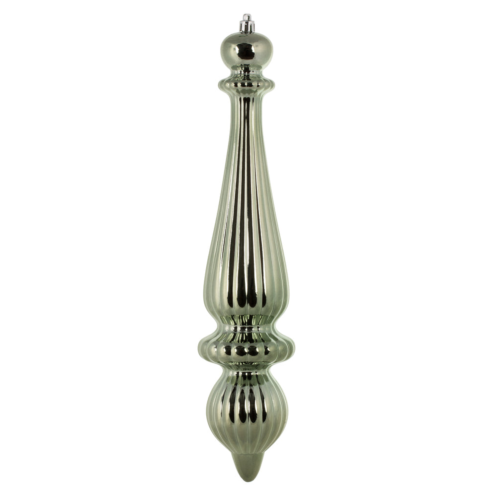 Vickerman 14” Wrought Iron Shiny Finial Drop UV - N150823DSV