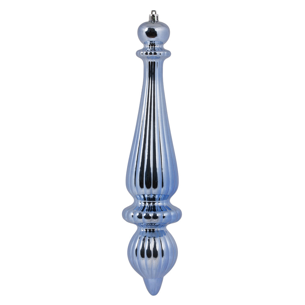 Vickerman 14” Periwinkle Shiny Finial Drop UV - N150829DSV