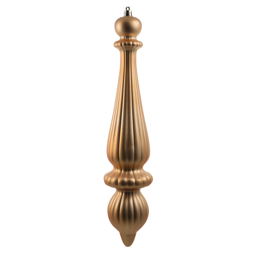 Vickerman 14” Copper/Gold Matte Finial Drop UV - N150833DMV