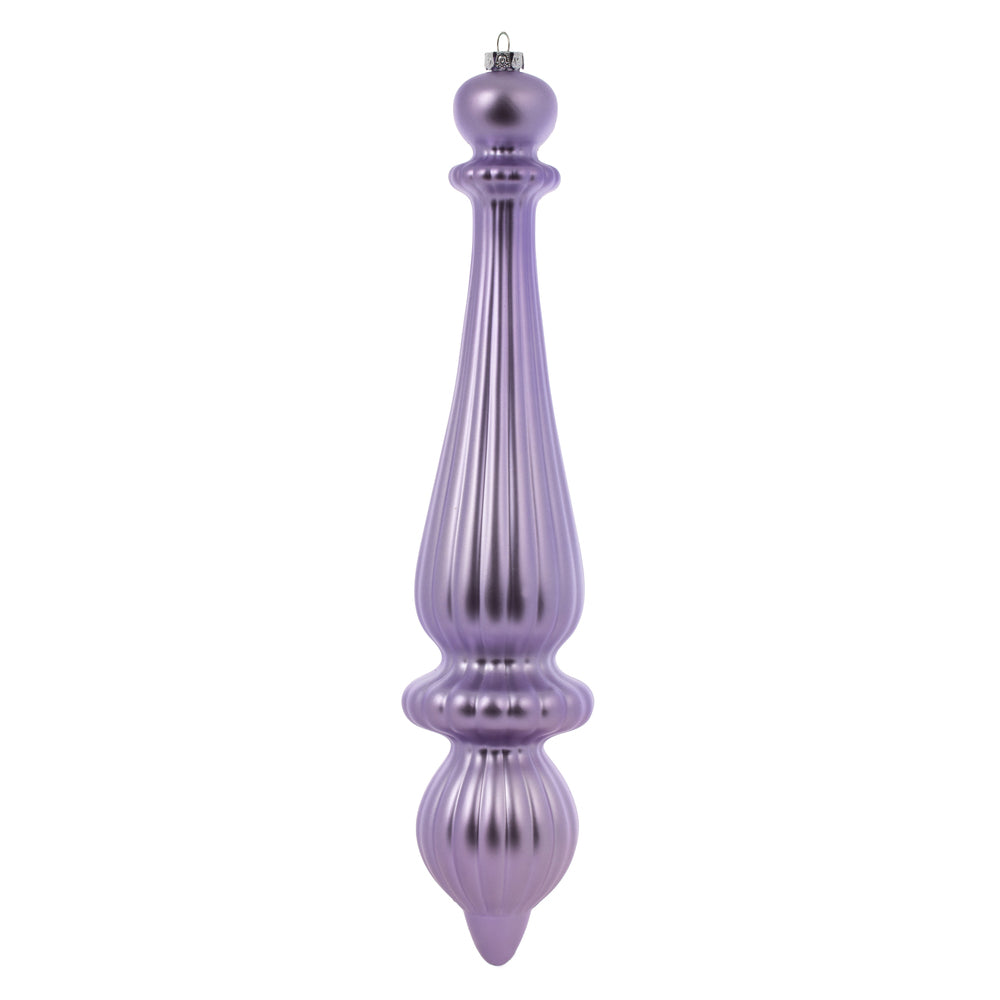 Vickerman 14” Lavender Matte Finial Drop UV 2/Bag - N150886DMV