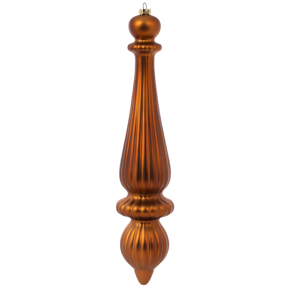 Vickerman 14” Copper Matte Finial Drop UV 2/Bag - N150888DMV