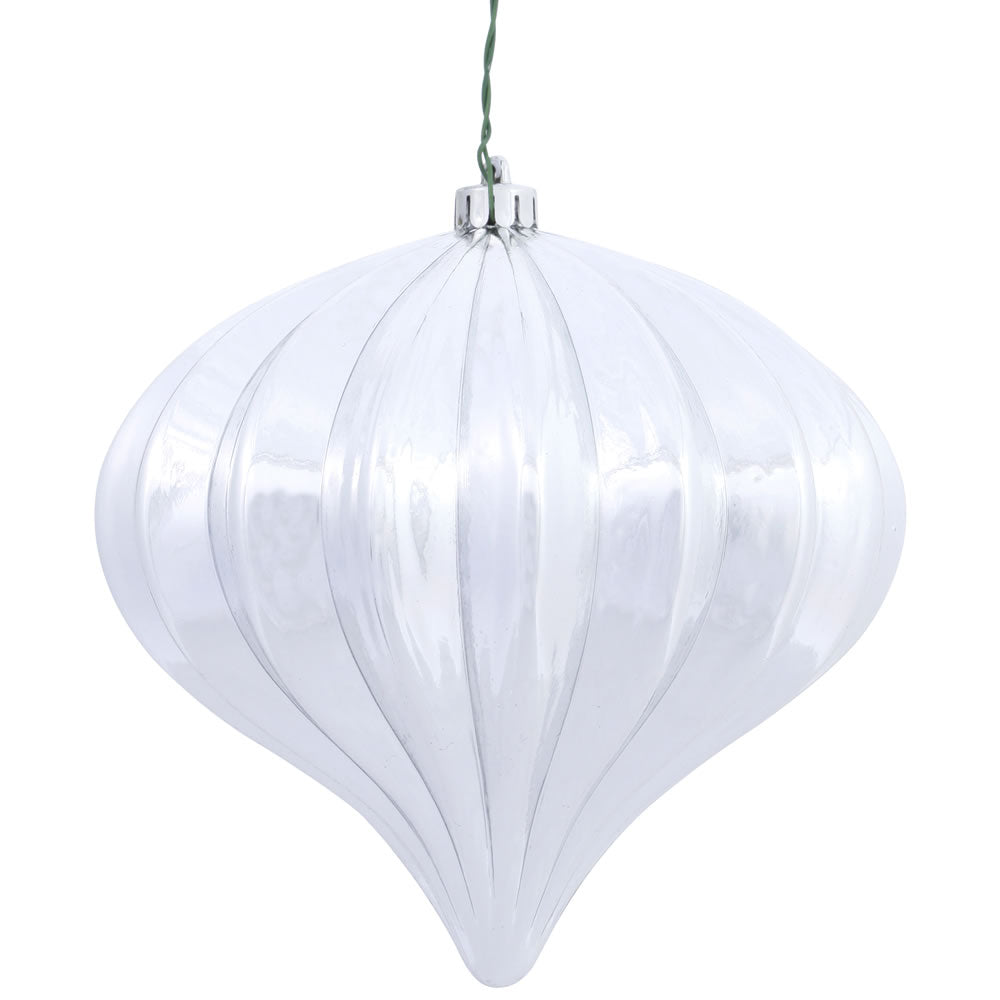 Vickerman 5.7″ Silver Shiny Onion UV Drilled 3/Bag - N151207DSV