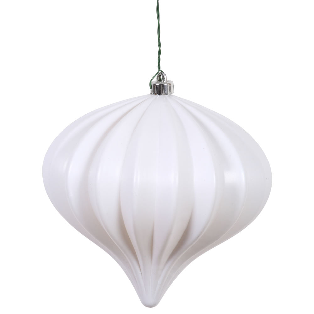Vickerman 5.7” White Matte Onion UV Drilled 3/Bag - N151211DMV