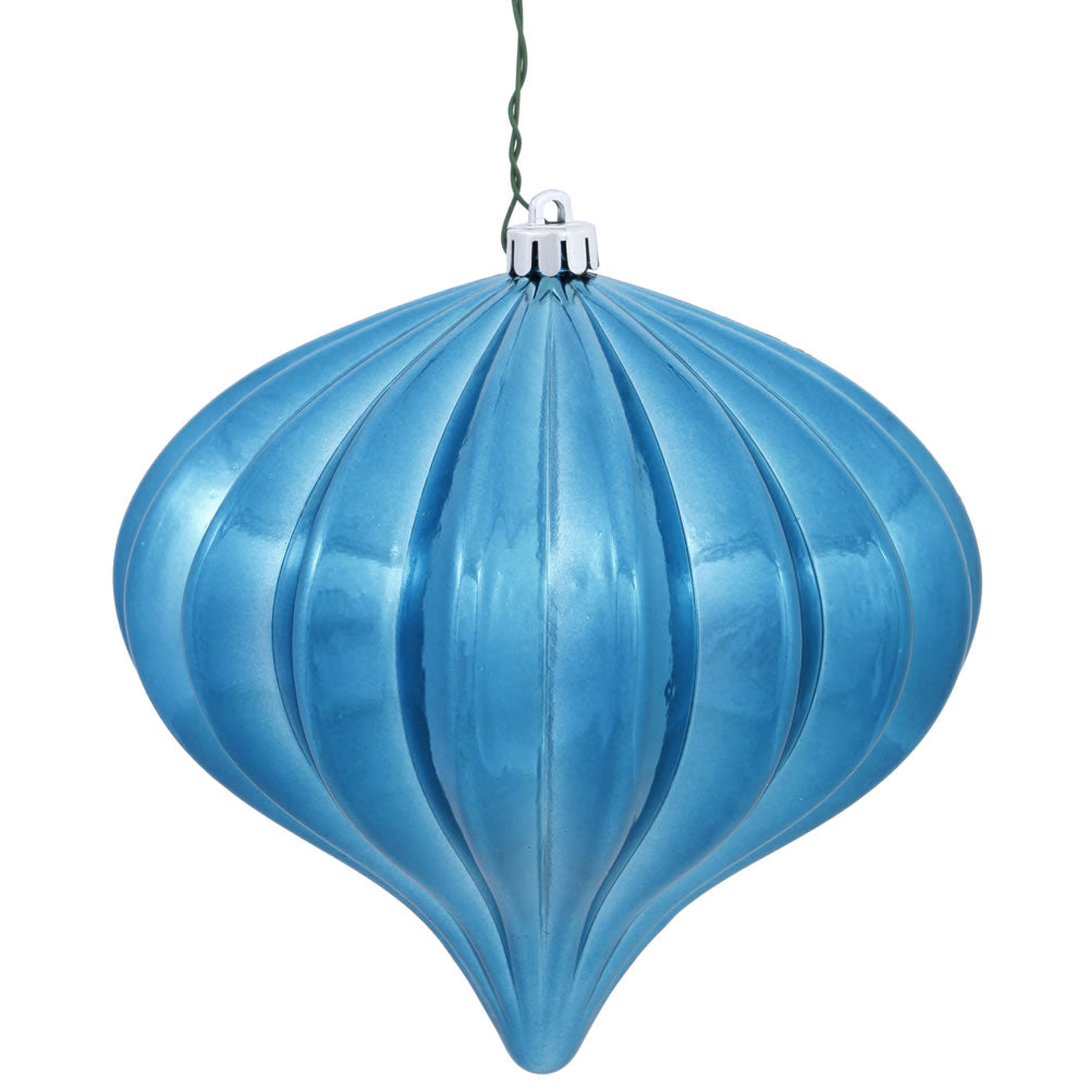 Vickerman 5.7″ Turquoise Shiny Onion UV Drill 3/Bg - N151212DSV