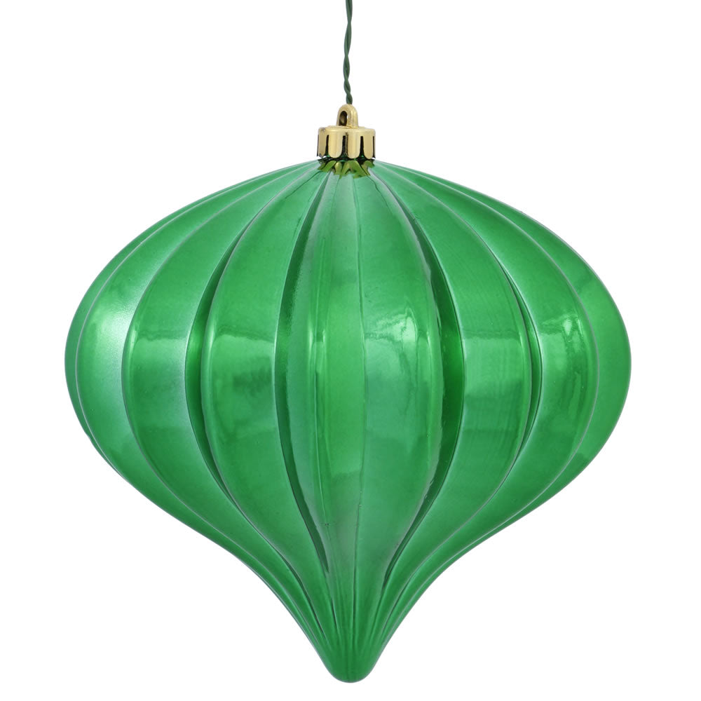 Vickerman 5.7″ Emerald Shiny Onion UV Drilled 3/Bg - N151224DSV