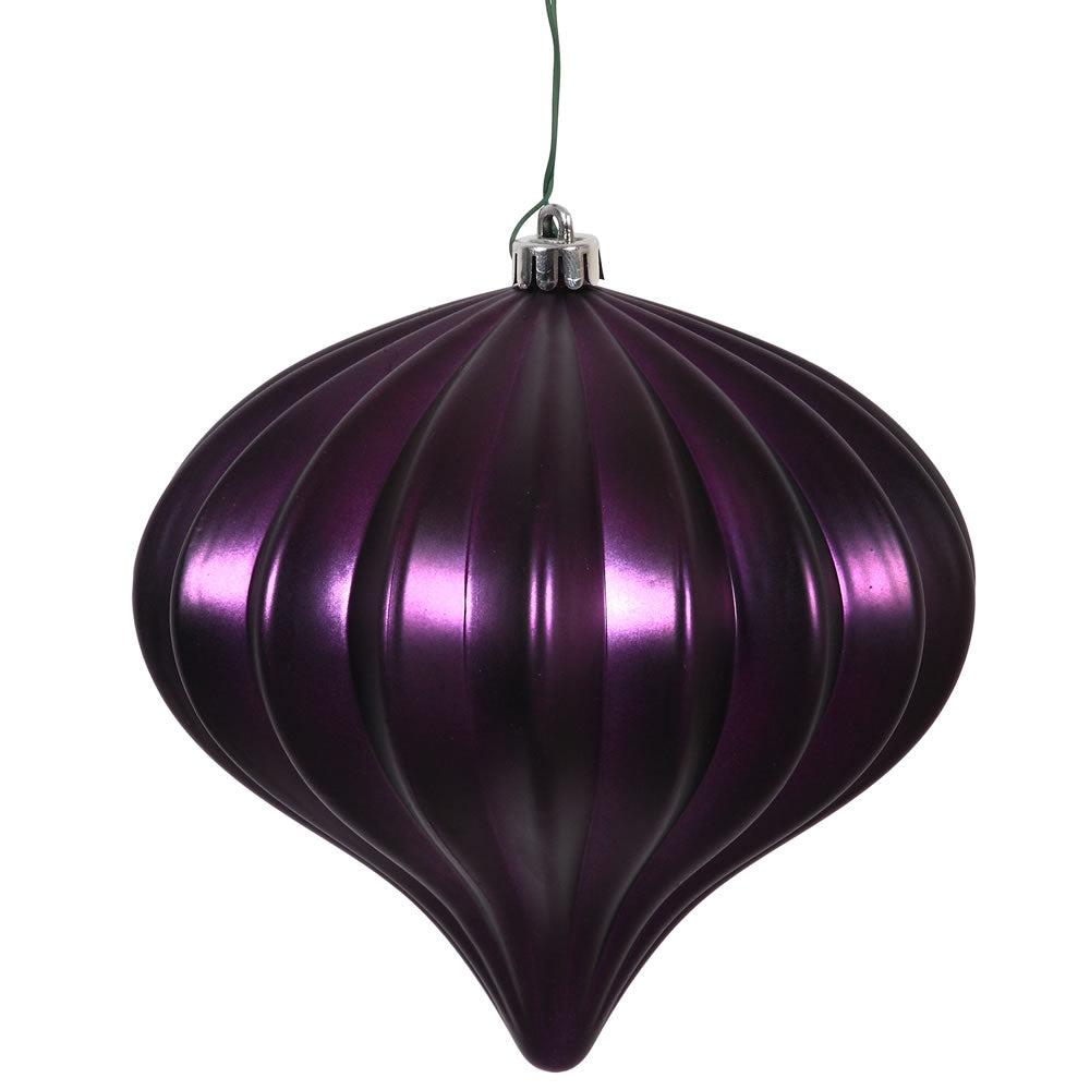 Vickerman 5.7″ Plum Matte Onion UV Drilled 3/Bag - N151226DMV