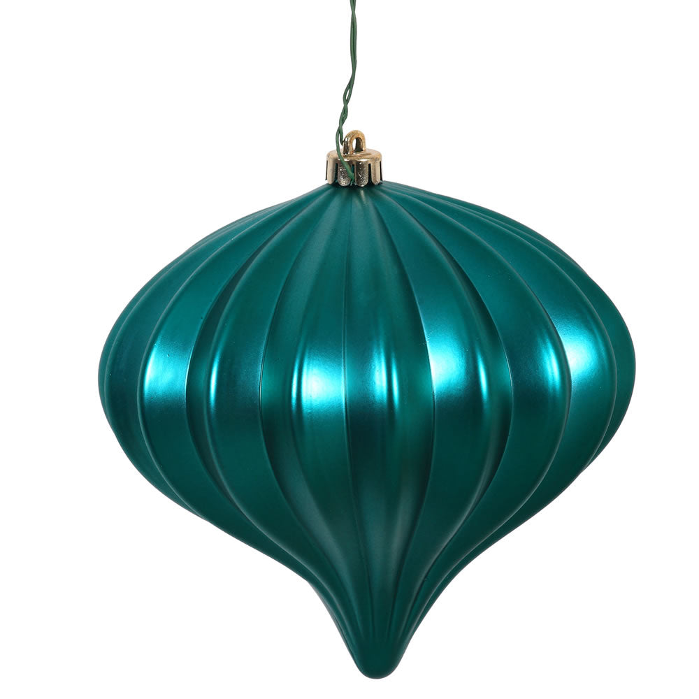 Vickerman 5.7″ Teal Matte Onion UV Drilled 3/Bag - N151242DMV