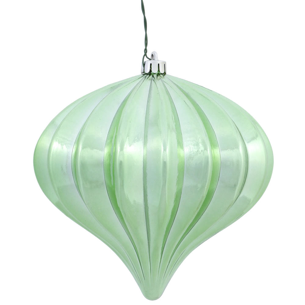 Vickerman 5.7″ Celadon Shiny Onion UV Drilled 3/Bg - N151254DSV