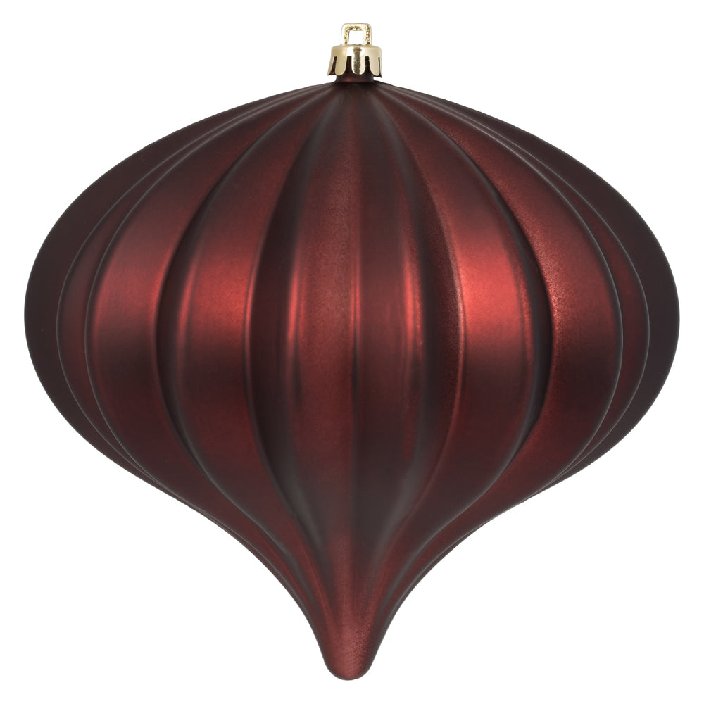 Vickerman 5.7” Burgundy Matte Onion UV 3/Bag - N151265DMV
