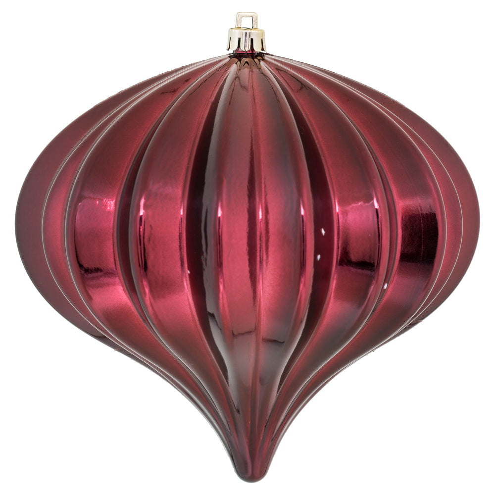 Vickerman 5.7” Burgundy Shiny Onion UV 3/Bag - N151265DSV