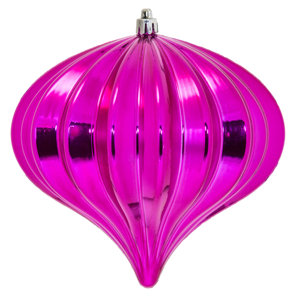 Vickerman 5.7” Fuchsia Shiny Onion UV 3/Bag - N151270DSV