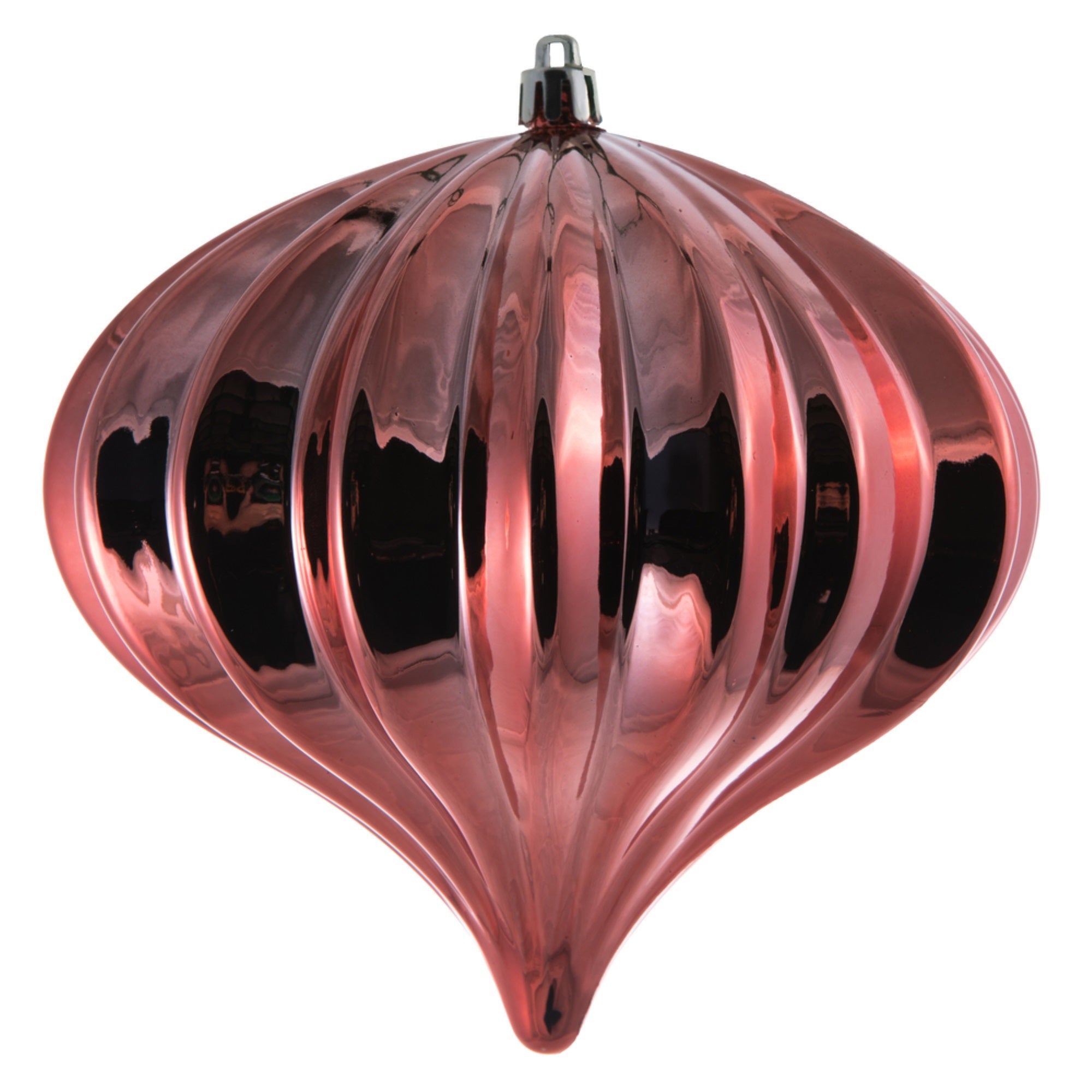 5.7” Coral Shiny Onion UV Drill 3/Bag