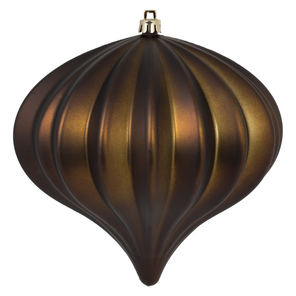 Vickerman 5.7” Chocolate Matte Onion UV 3/Bag - N151275DMV